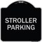 Signmission Stroller Parking Heavy-Gauge Aluminum Architectural Sign, 18" x 18", BS-1818-22831 A-DES-BS-1818-22831 - alternate 1